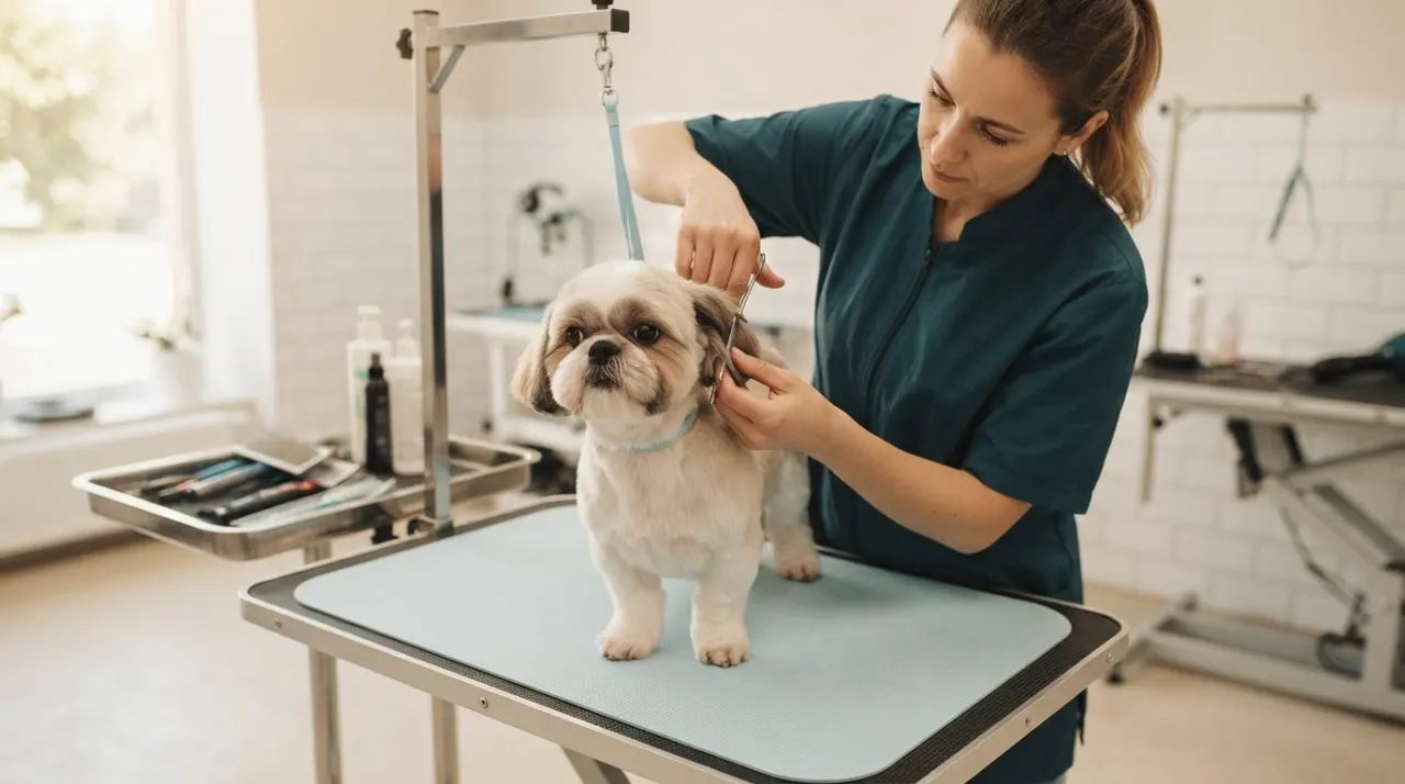 Shih Tzu Puppy Cut