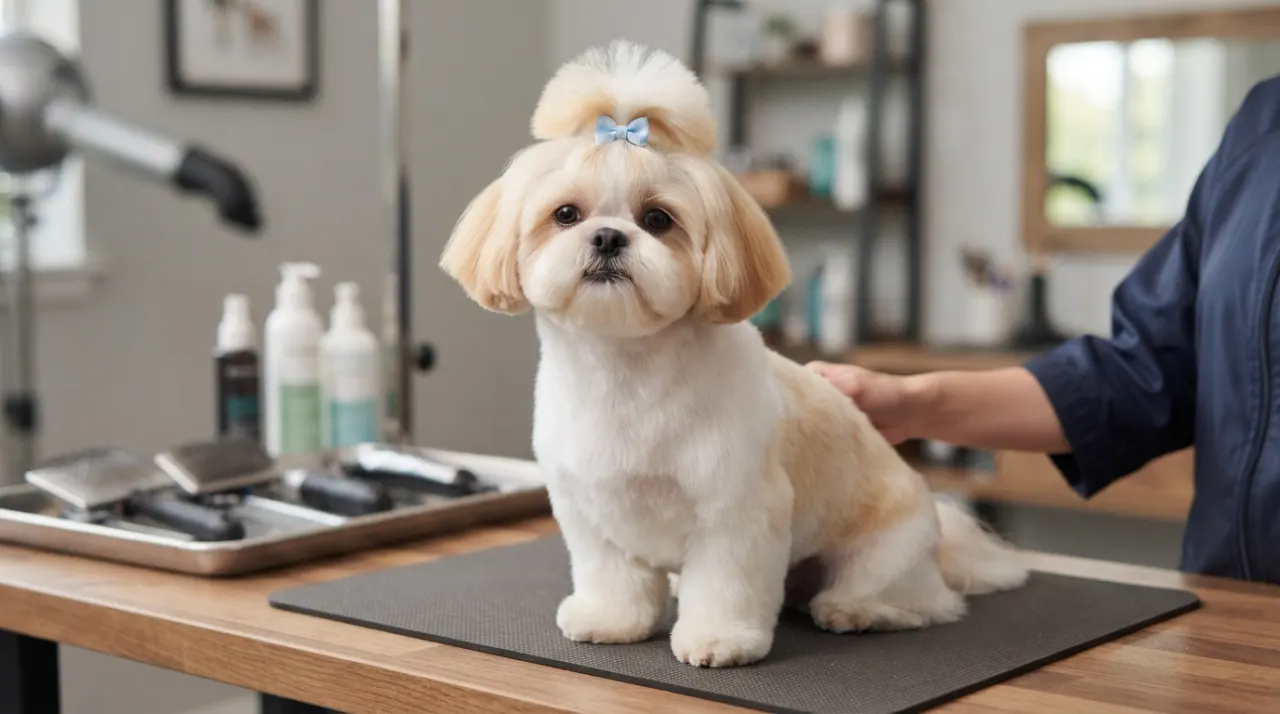 Shih Tzu Teddy Bear Cut