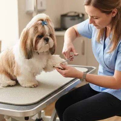 How to Trim Shih Tzu Paws
