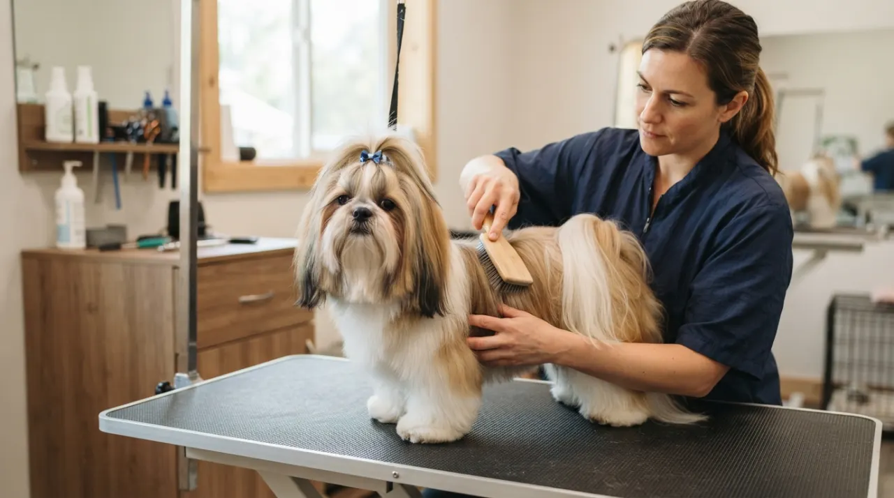 How to Brush a Shih Tzu