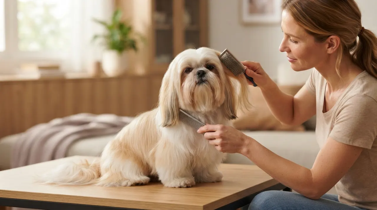 How to Prevent Mats in a Shih Tzu Coat
