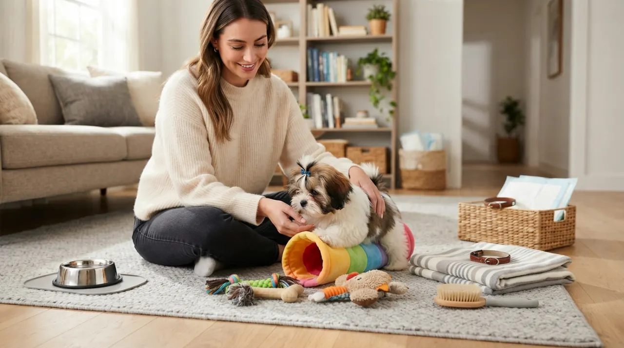 Shih Tzu Puppy Home Preparation Checklist