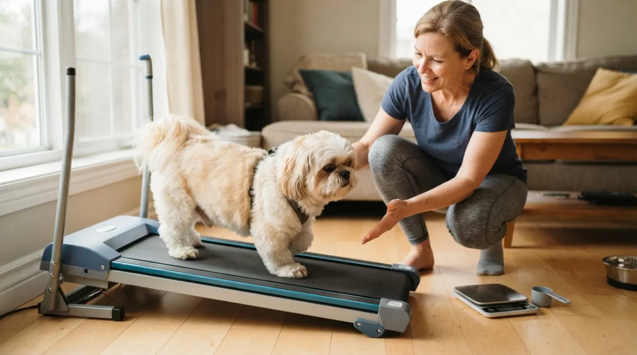 Helping an Overweight Shih Tzu Lose Weight