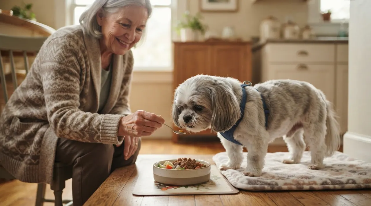 Senior Shih Tzu Feeding and Weight