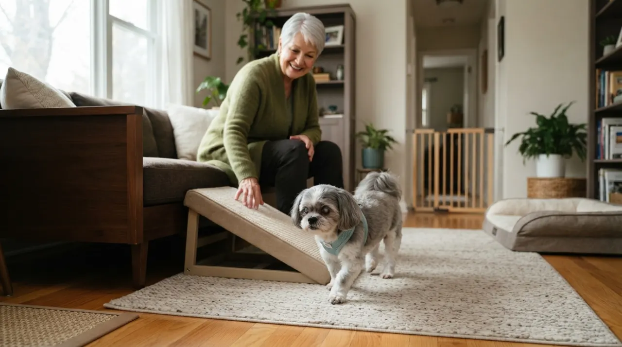 Senior Shih Tzu Mobility and Home Adjustments