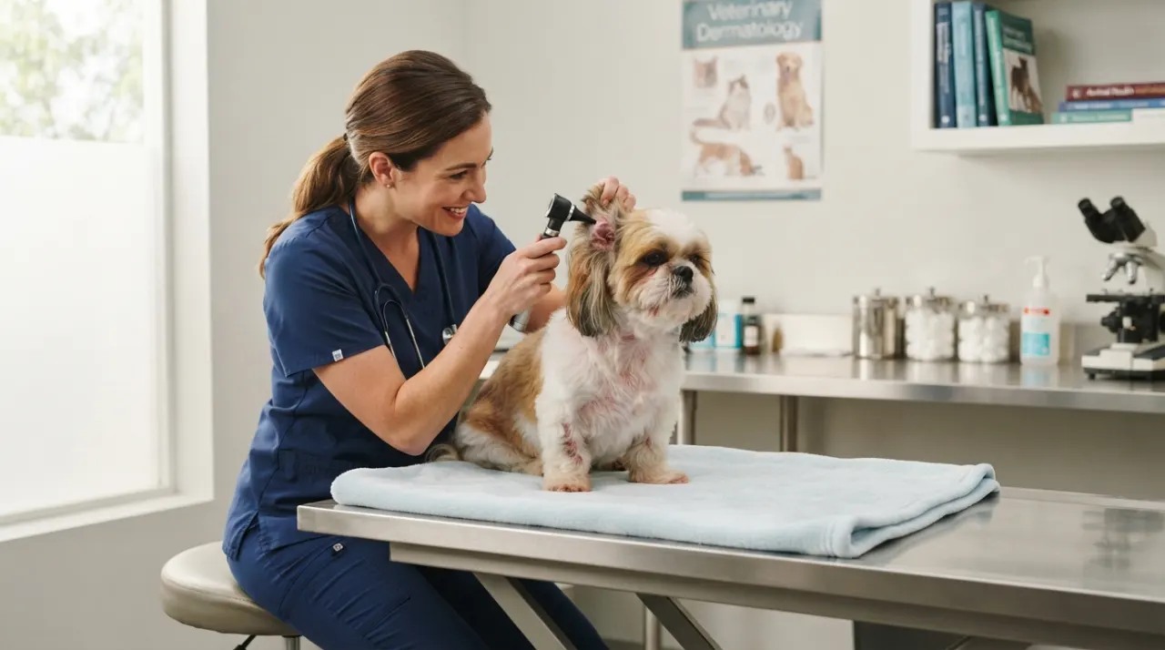 Shih Tzu Skin Allergies and Ear Problems