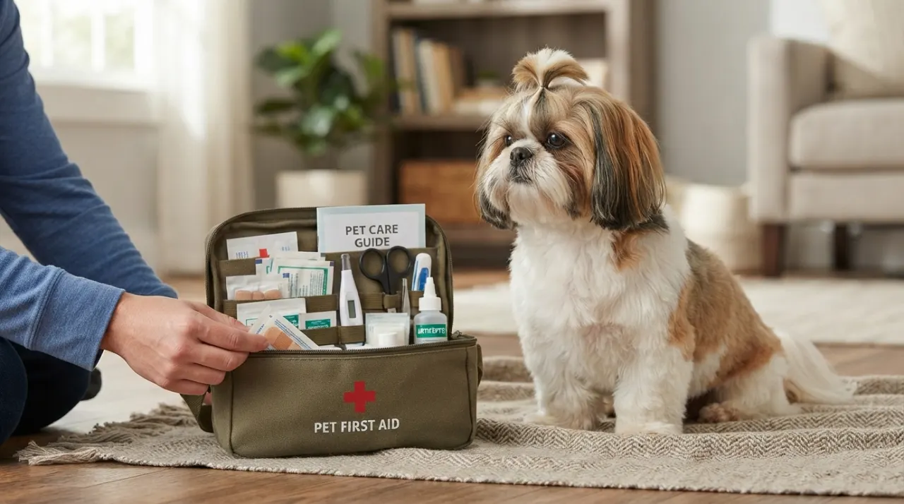 Shih Tzu First-Aid Kit