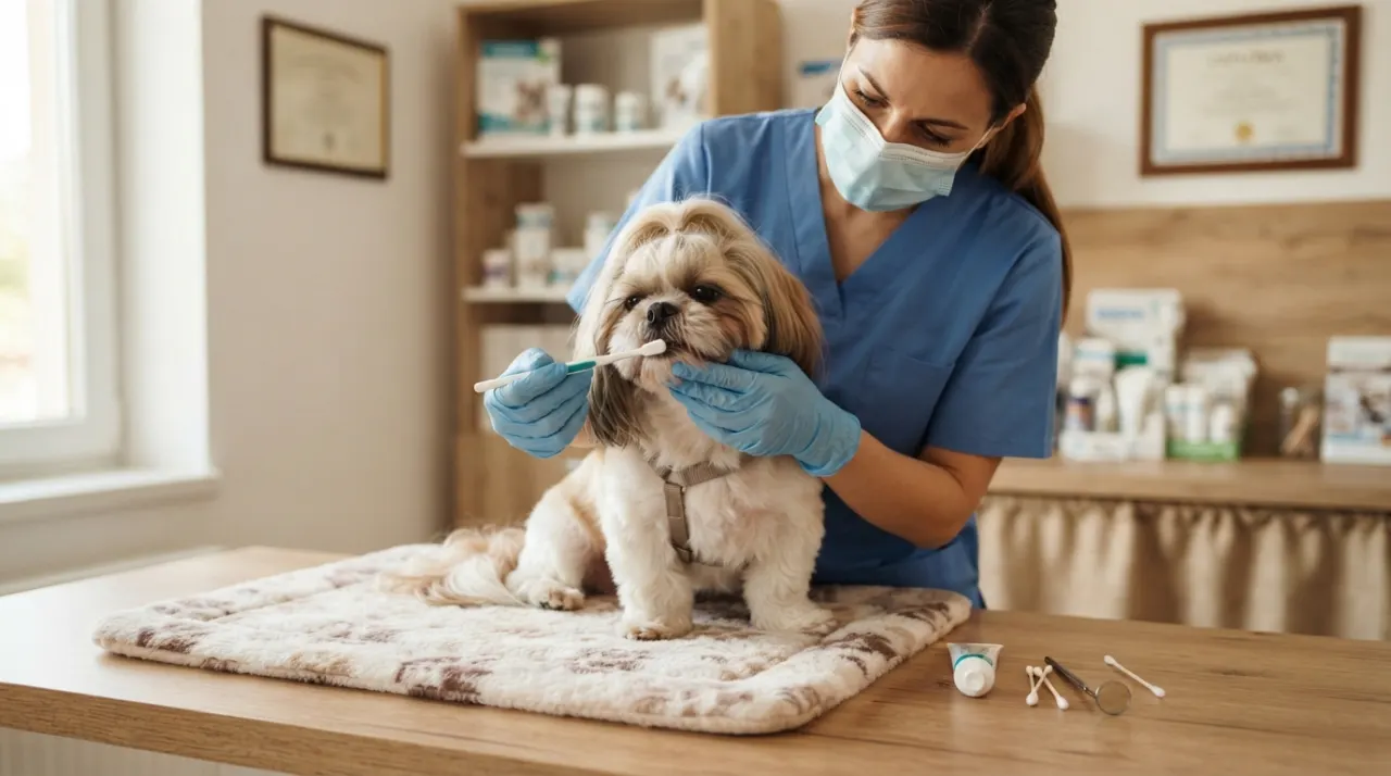 Shih Tzu Dental Care Routine