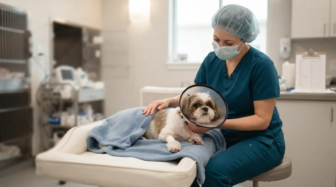 Caring for a Shih Tzu After Surgery