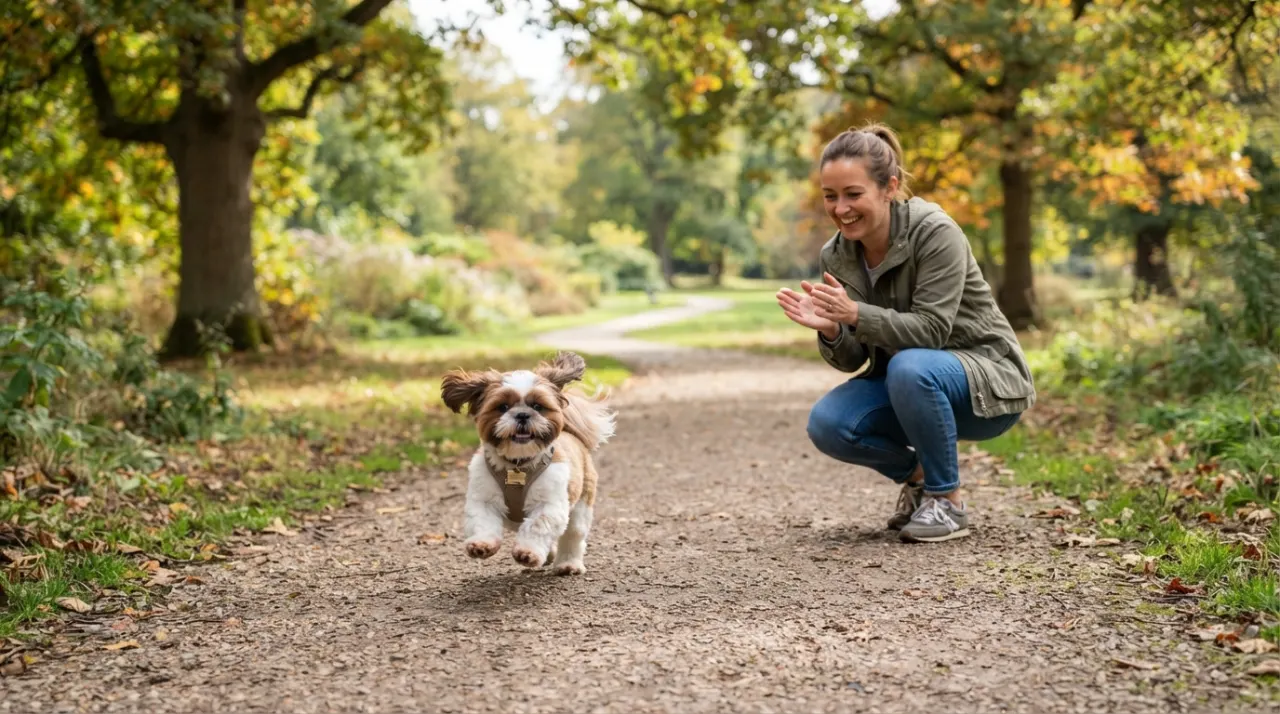 Shih Tzu Recall Training