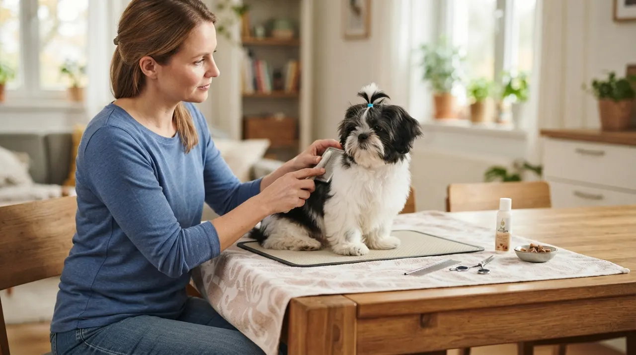 Shih Tzu Daily Care Routine