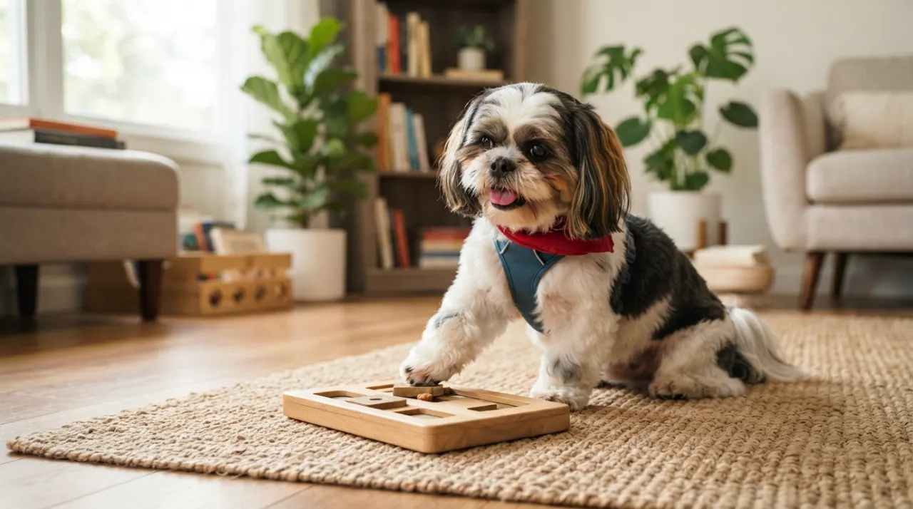 Shih Tzu Exercise and Mental Stimulation