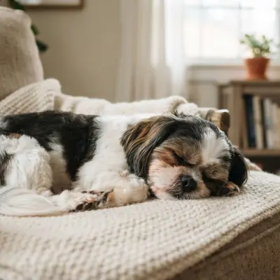 Shih Tzu Sleep and Alone Time
