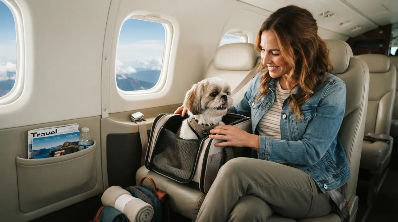 Flying and Road Trips With a Shih Tzu