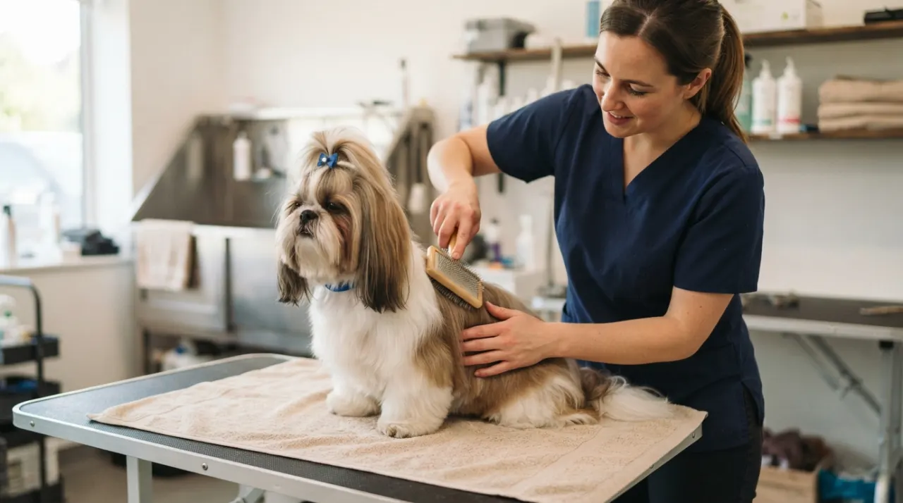 Best Grooming Tools for a Shih Tzu