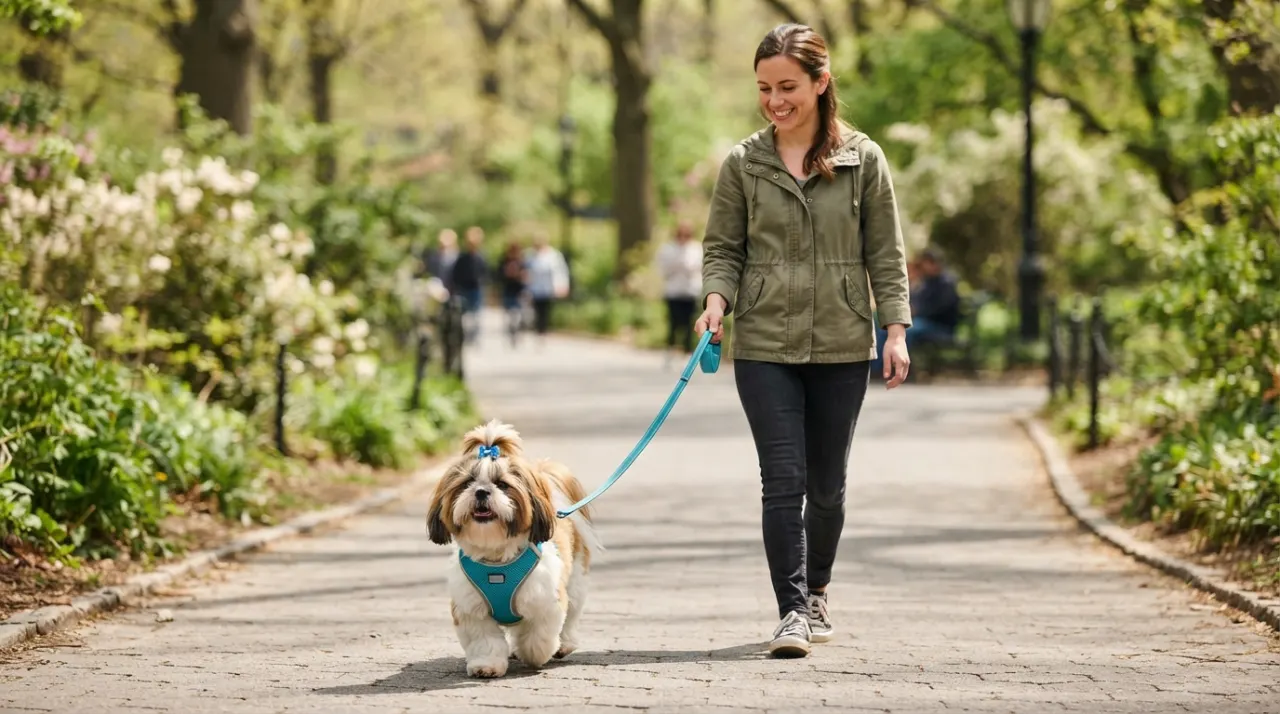 Shih Tzu Harnesses and Walking Gear