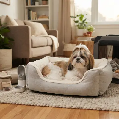 Shih Tzu Beds, Crates, and Travel Gear