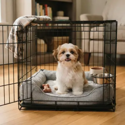Shih Tzu Crate Size and Setup Guide