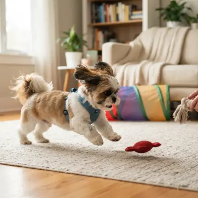 Indoor Exercise for a Shih Tzu