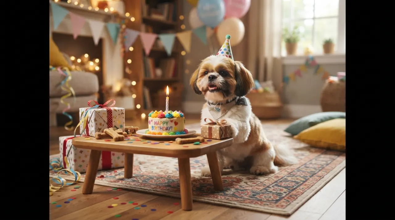 Shih Tzu Birthday Ideas