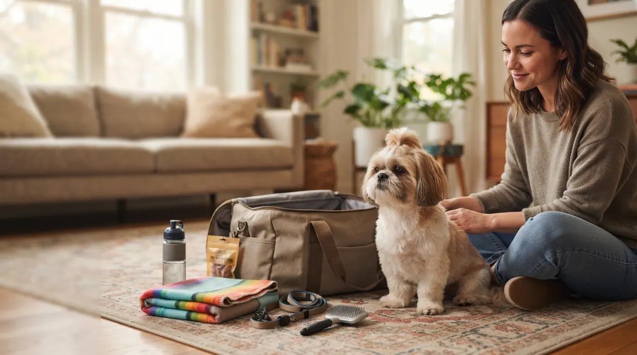 Shih Tzu Travel Packing List