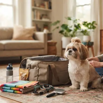 Shih Tzu Travel Packing List