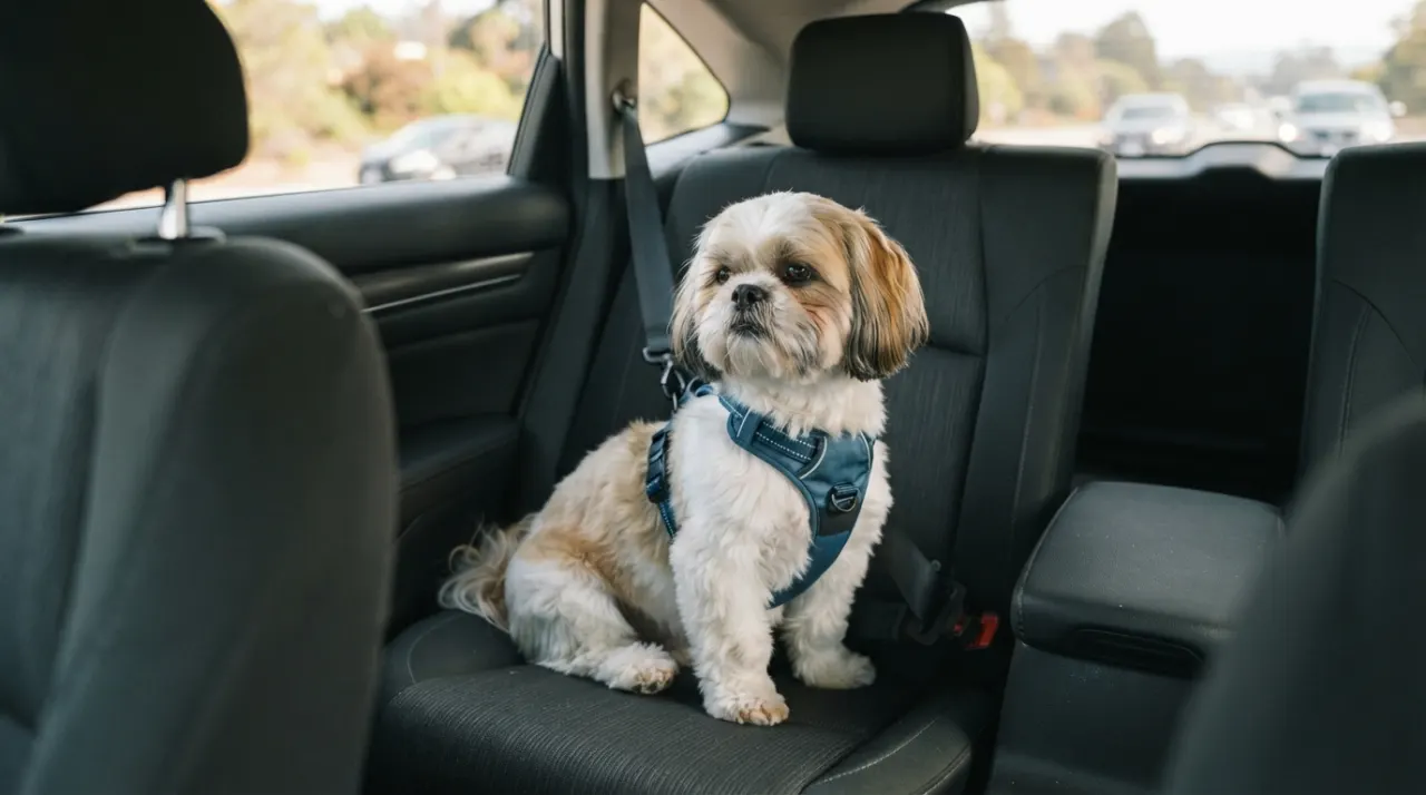 Shih Tzu Car Safety and Restraints