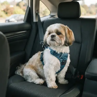 Shih Tzu Car Safety and Restraints