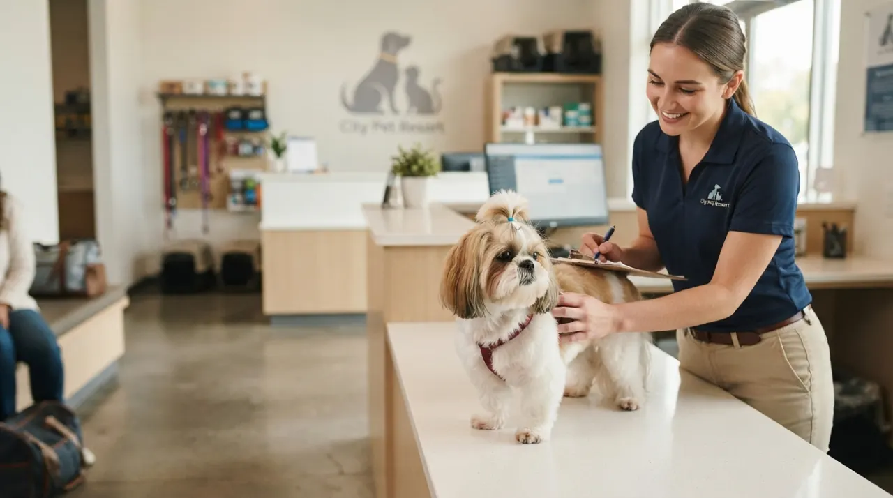 Boarding a Shih Tzu