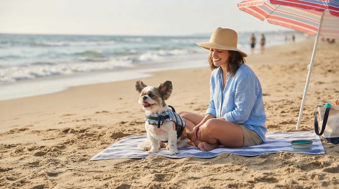 Shih Tzu Beach Safety