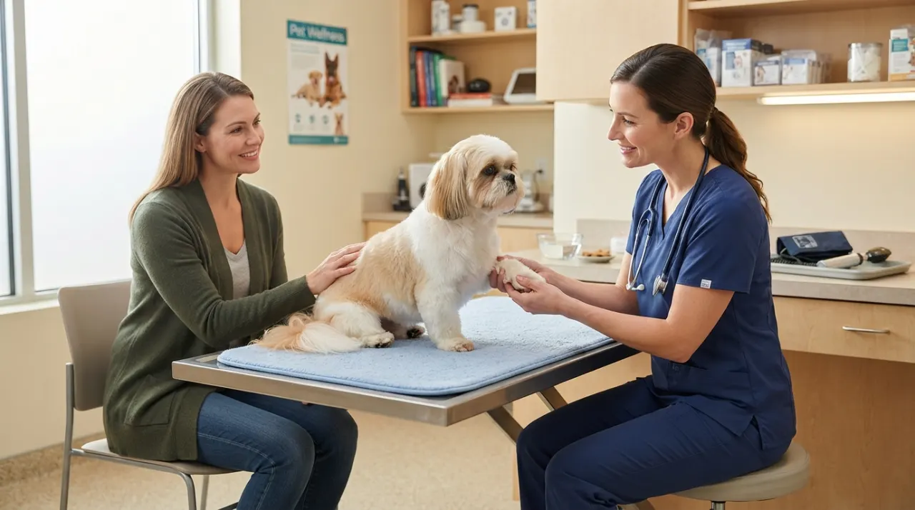 How to Prepare a Shih Tzu for a Vet Visit
