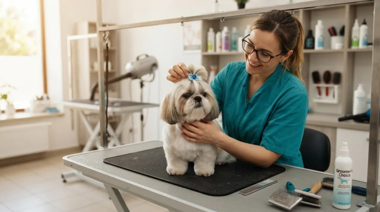 How to Prepare for a Shih Tzu Grooming Appointment