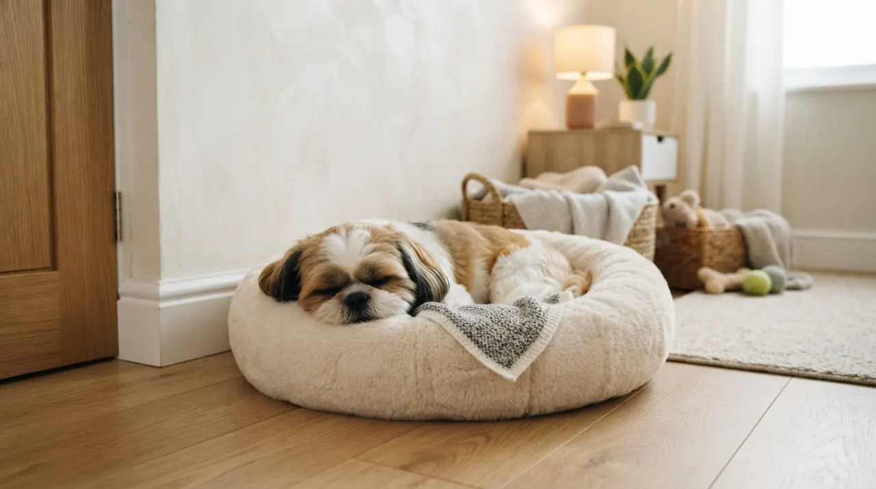 How to Set Up a Shih Tzu Sleeping Area