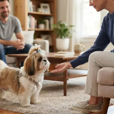 Introducing Visitors to a Shih Tzu