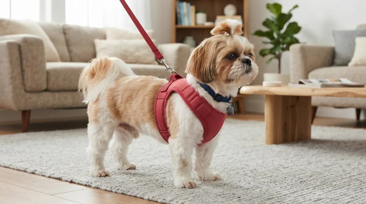 Collar vs. Harness for a Shih Tzu