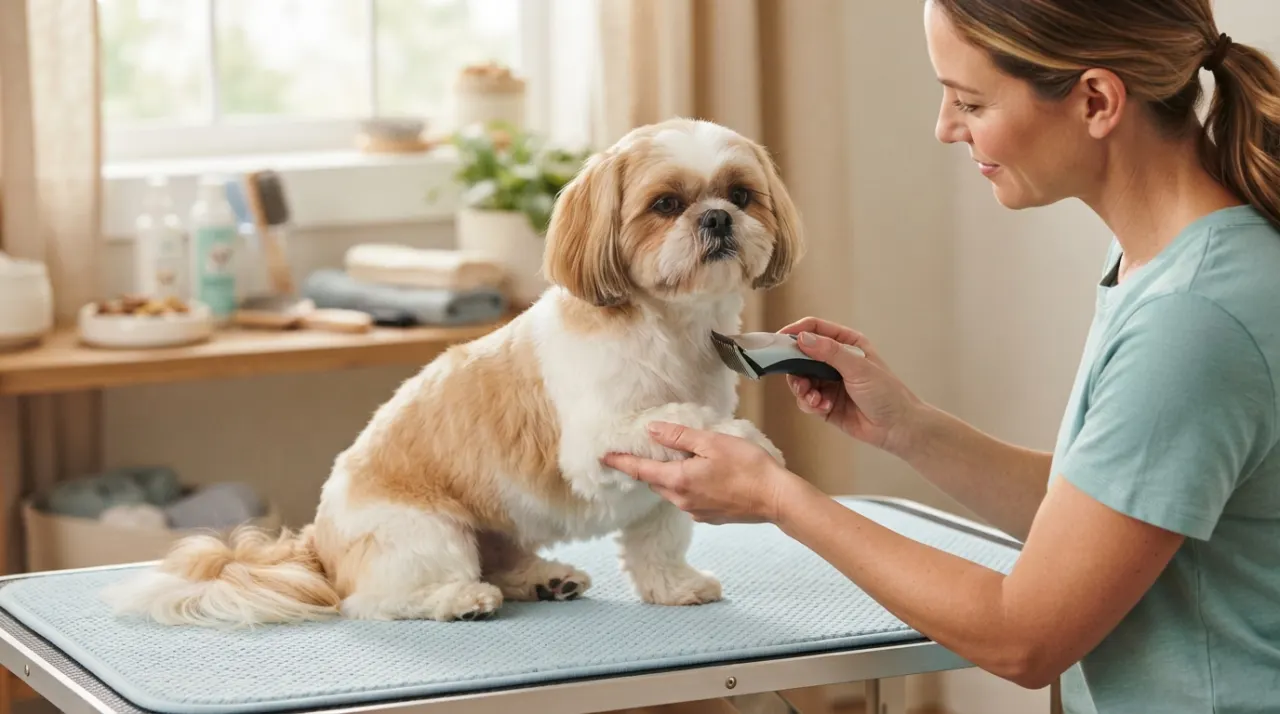 Shih Tzu Grooming Desensitization Guide