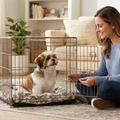 Crate Training a Shih Tzu
