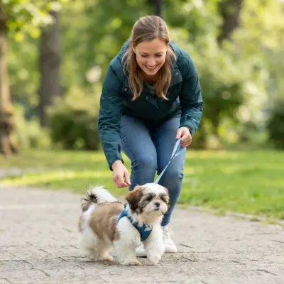 Leash Training a Shih Tzu