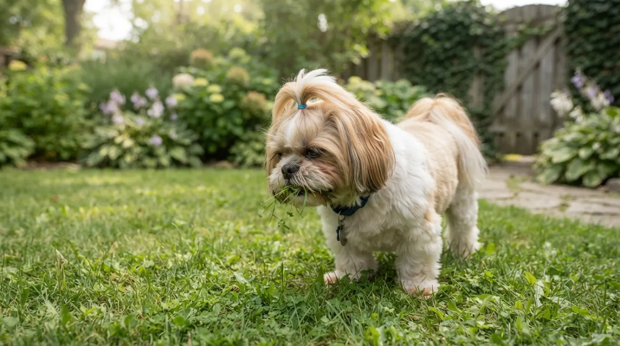 Why Does My Shih Tzu Eat Grass?