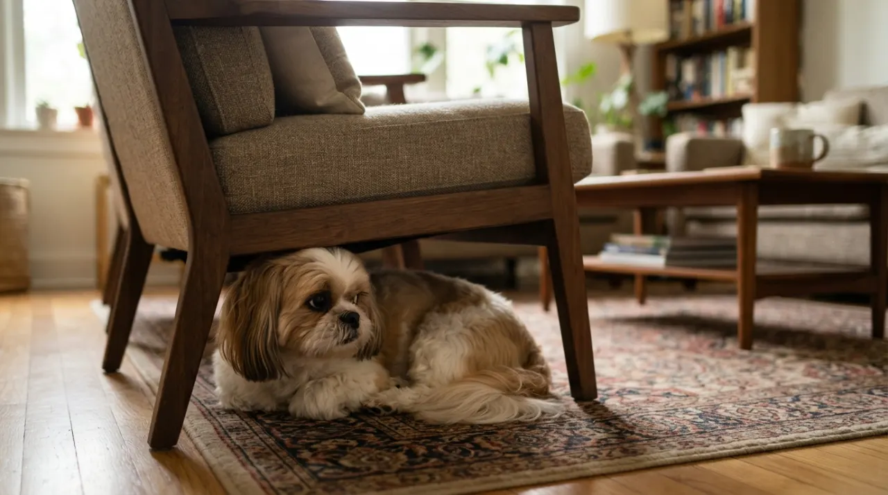 Why Is My Shih Tzu Hiding?