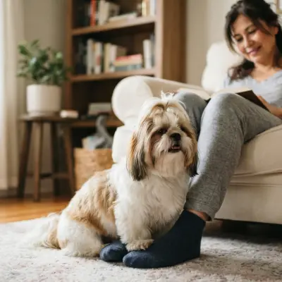 Why Does My Shih Tzu Sit on My Feet?