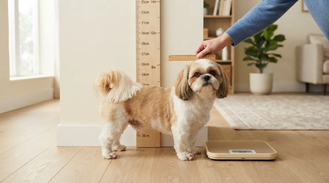Shih Tzu Size, Weight, and Appearance