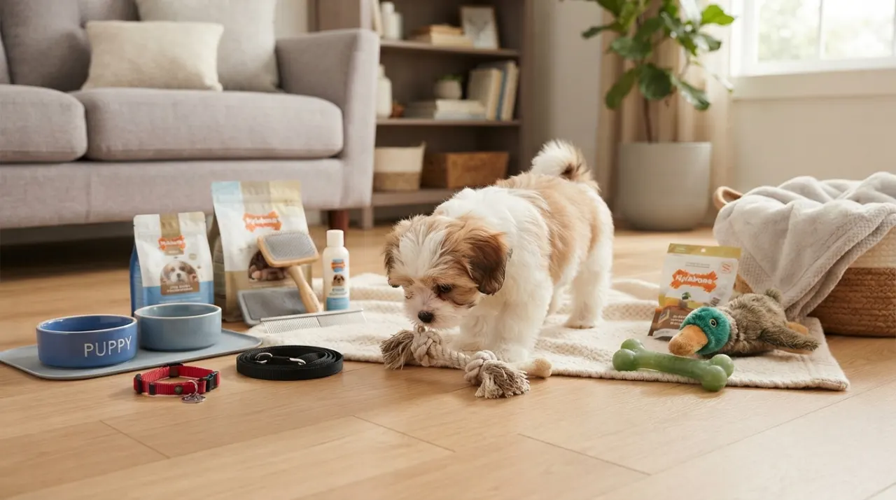 Shih Tzu Puppy Supplies Checklist