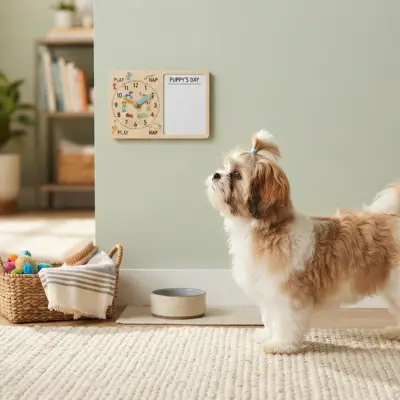 Shih Tzu Puppy Schedule