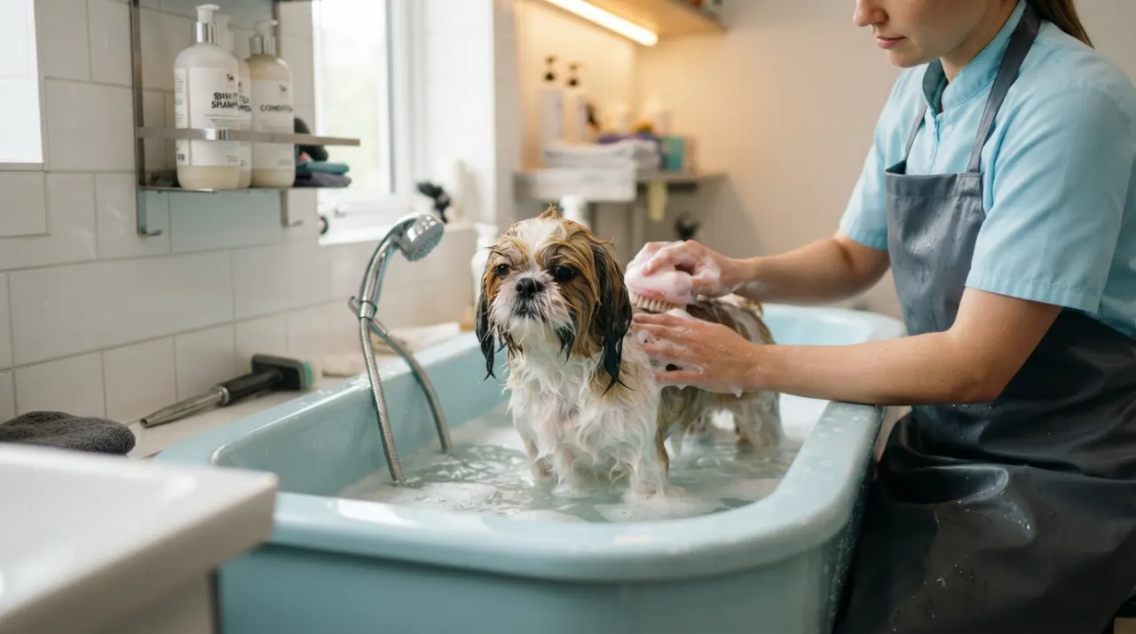How to Bathe a Shih Tzu