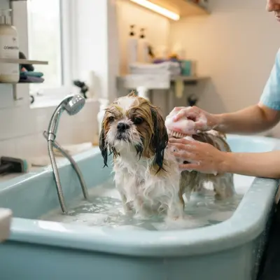 How to Bathe a Shih Tzu