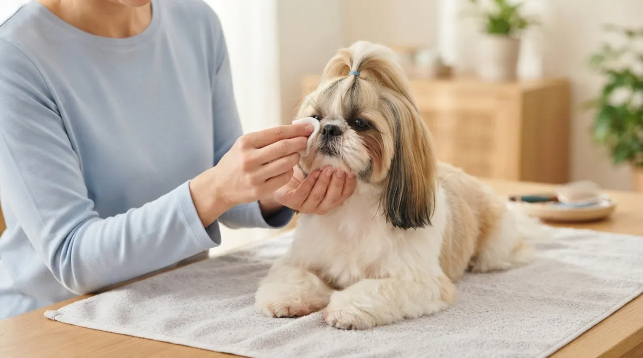 Shih Tzu Face, Eye, and Tear Stain Care