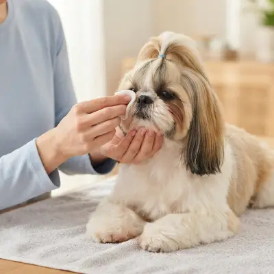 Shih Tzu Face, Eye, and Tear Stain Care