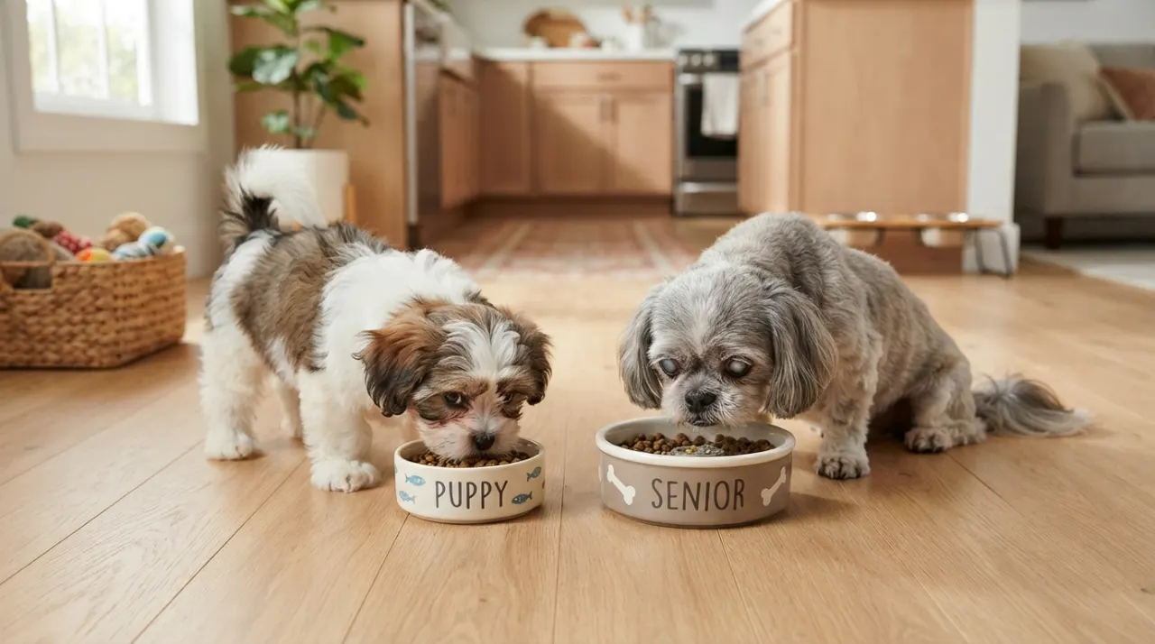 Shih Tzu Puppy and Senior Nutrition