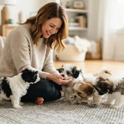 How to Choose a Shih Tzu Puppy From a Litter
